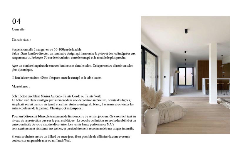 Décoration intérieure agencement salon séjour salle à manger moderne et intemporel Toulouse
